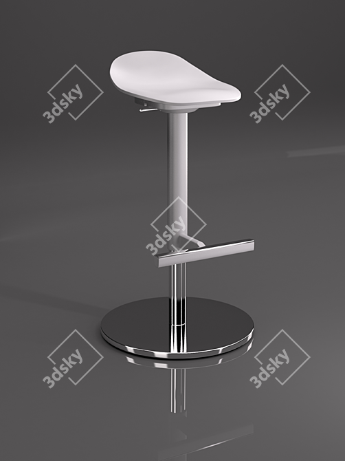 Title: Versatile JAN-INGE Stools 3D model image 2