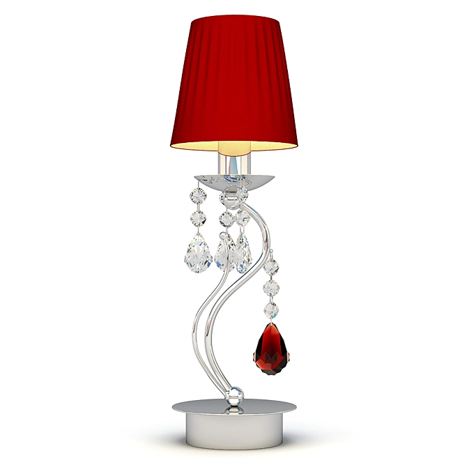 Elegant Vittoriana Table Lamp 3D model image 1