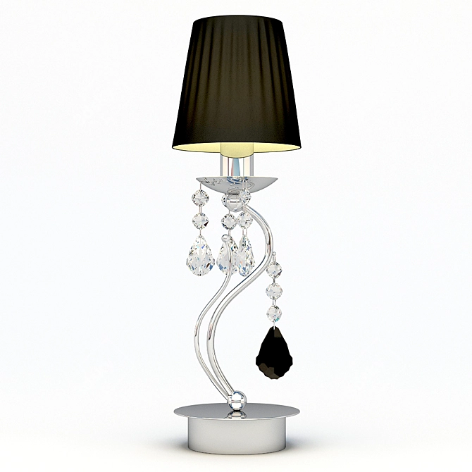 Elegant Vittoriana Table Lamp 3D model image 2