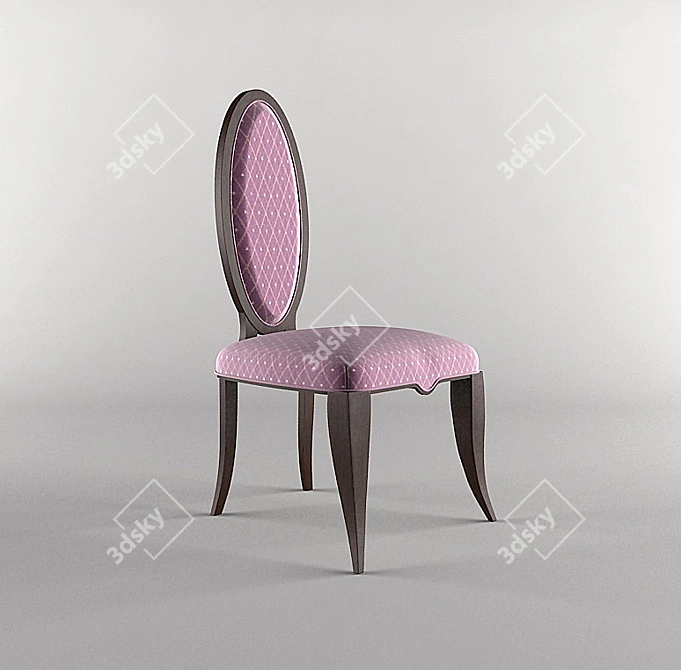 Opera Collection: Fidelia Table & Pierre Chair 3D model image 2