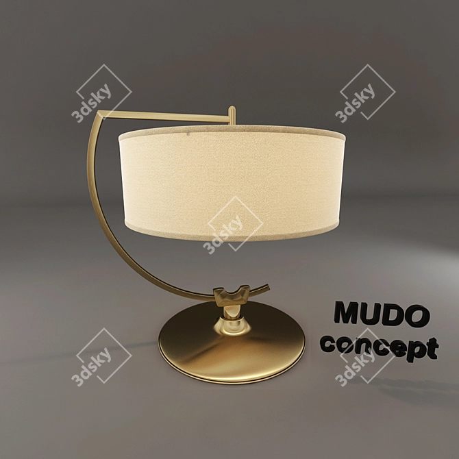 Illuminaté 3D Max Lamp 3D model image 1