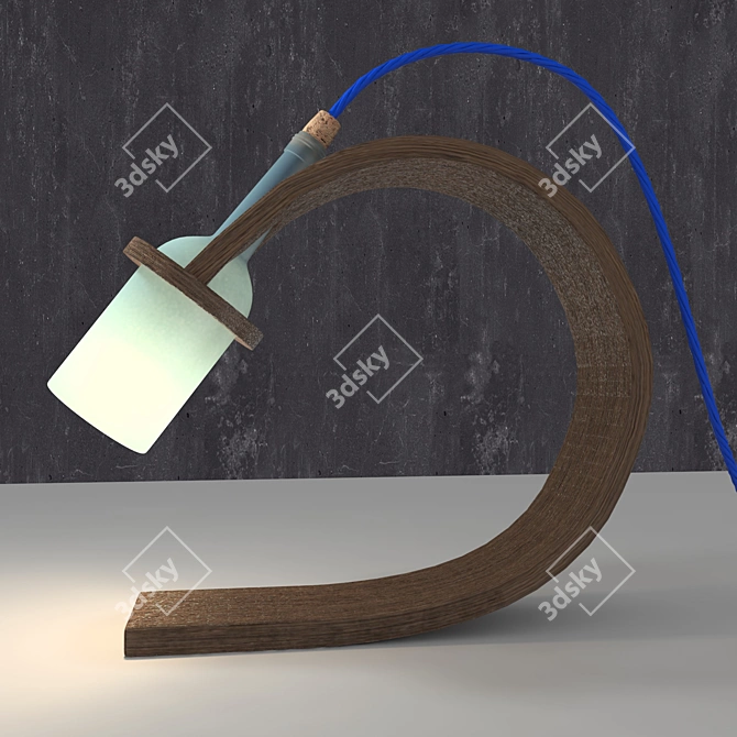 Elegant Max Ashford Table Lamp 3D model image 1