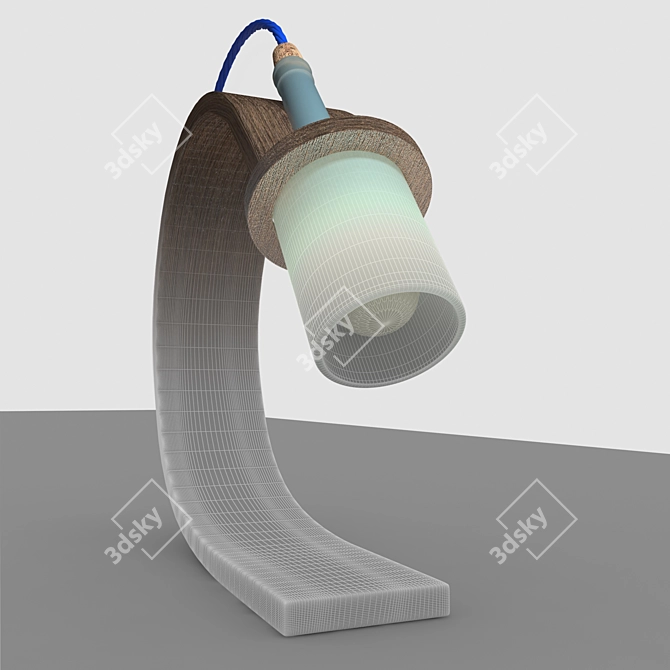 Elegant Max Ashford Table Lamp 3D model image 2