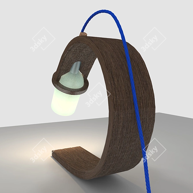 Elegant Max Ashford Table Lamp 3D model image 3