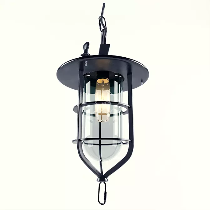 Industrial Loft Chandelier: Gerbrand 3D model image 1