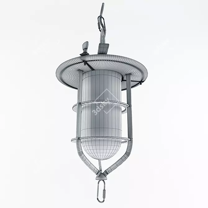 Industrial Loft Chandelier: Gerbrand 3D model image 3