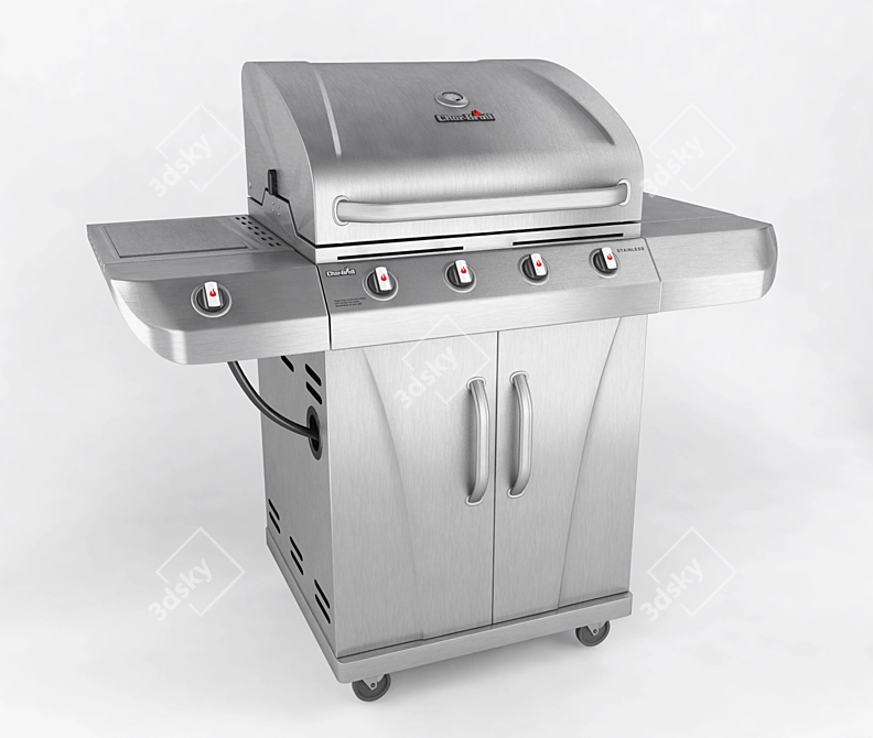 Char-Broil Perfomance T-47D Gas Grill 3D model image 1