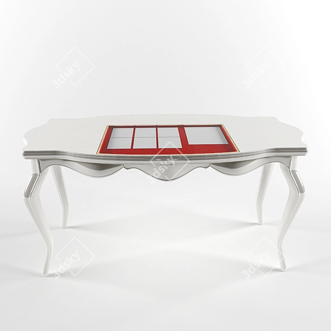 Modern Office Desk 99 3D model image 1