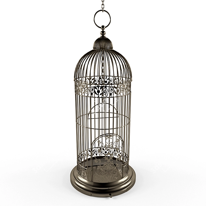 Vintage Bird Cage | Antique & Unique 3D model image 1