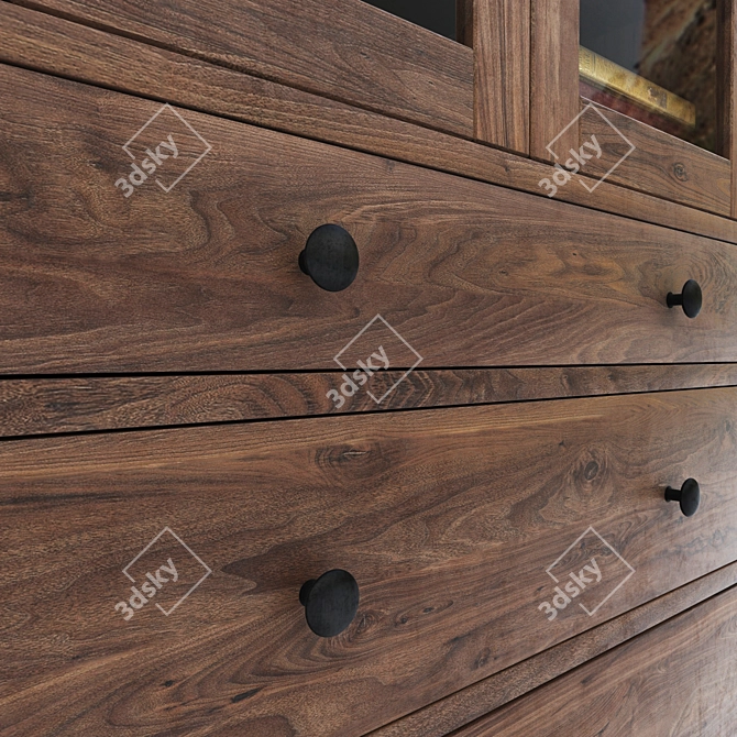 Modern Wardrobe Showcase for Your Home 3D model image 3