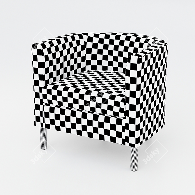 Modern Scandinavian Armchair - SOLSTA OLARP 3D model image 3