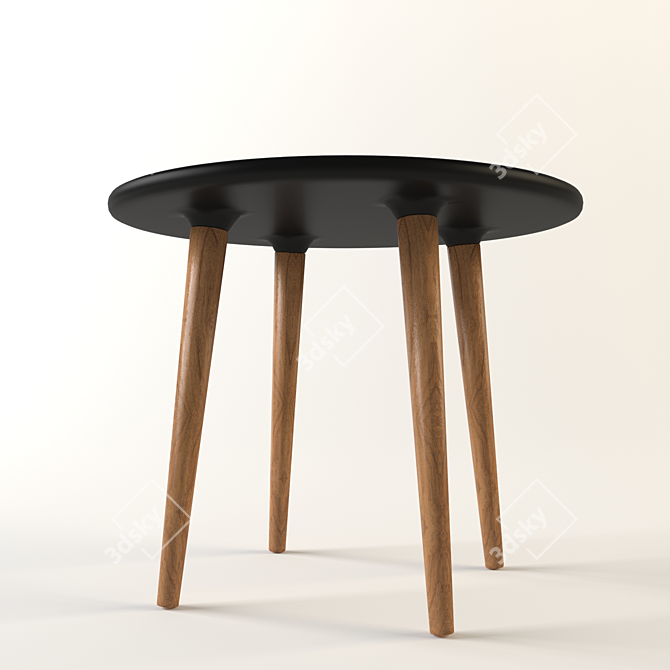 Sleek Modern Coffee Table 3D model image 3