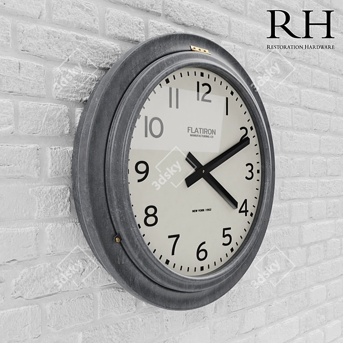 Flatiron Mesh Watch 3D model image 1