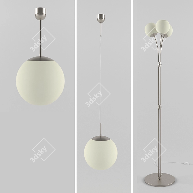 Ikea Minute Series: Timeless Lighting 3D model image 1