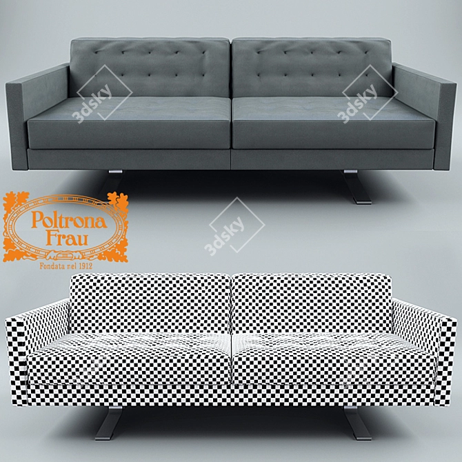 Kennedee JR Double Sofa 3D model image 2