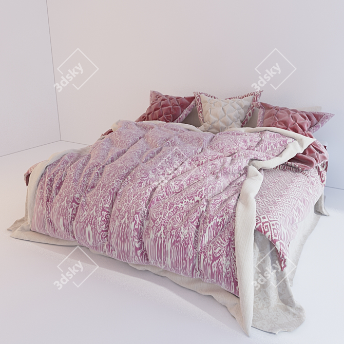 Cozy Dream Linens 3D model image 1