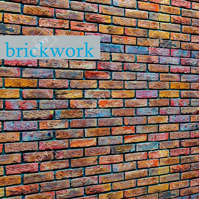 Brickwork: Traditional and Timeless 3D model image 1