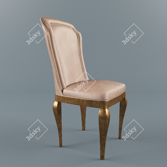 Elegant Clarissa Chair by GIUSTI PORTOS 3D model image 1