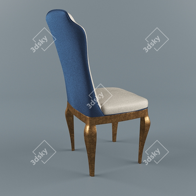 Elegant Clarissa Chair by GIUSTI PORTOS 3D model image 2