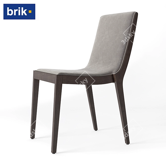 Brik Monte Designer Chair: Stylish and Durable 3D model image 1