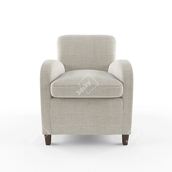 Elegant DePadova Susanna Chair 3D model image 2