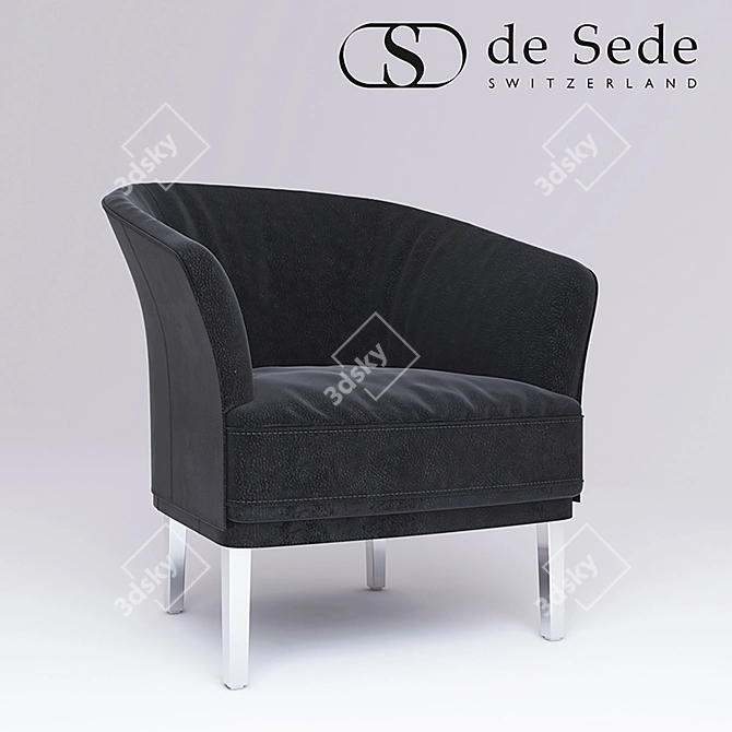 Swiss Comfort: DS-291 Armchair 3D model image 1