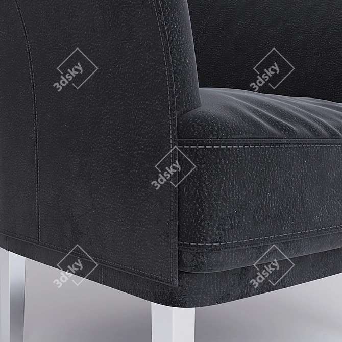 Swiss Comfort: DS-291 Armchair 3D model image 3