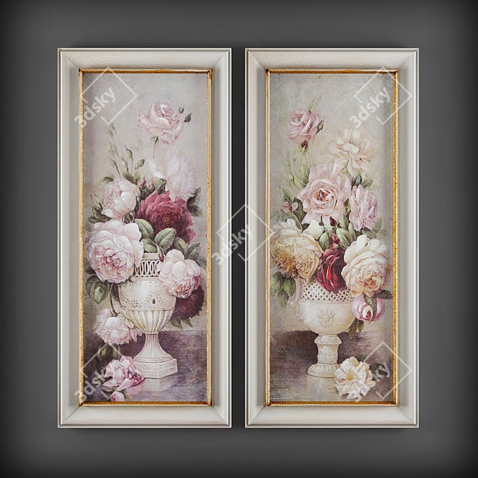 Classic Art Collection 3D model image 1