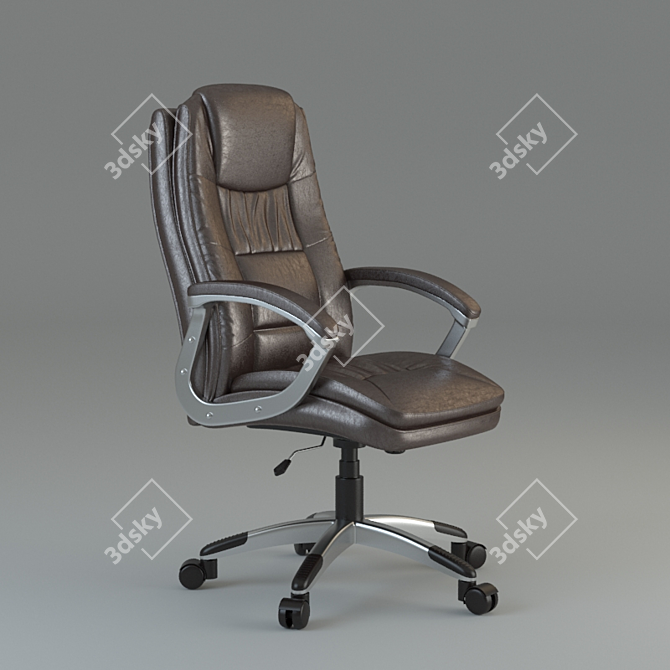Executive Chair MC-2407: Ultimate Comfort & Style 3D model image 1