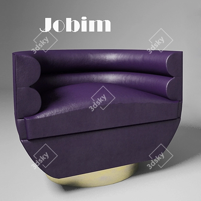 Jobim Lounge Chair 3D model image 1