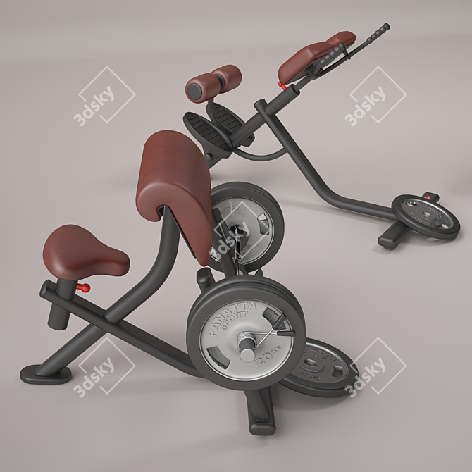 Panatta Gravity Trainer 3D model image 2