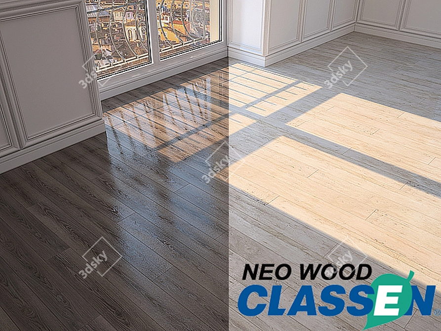 Classen Neo 11, 22 Laminate: MultiTexture Craftsmanship 3D model image 1