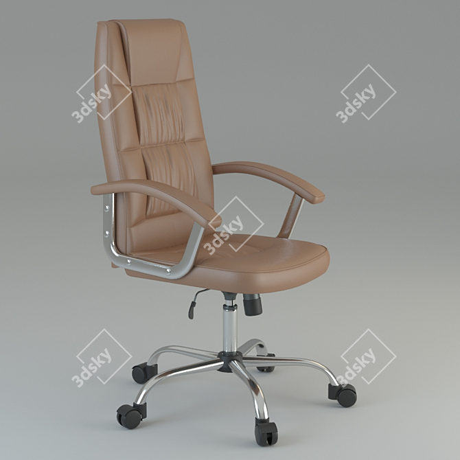 Premium Executive Chair FX-330 3D model image 1