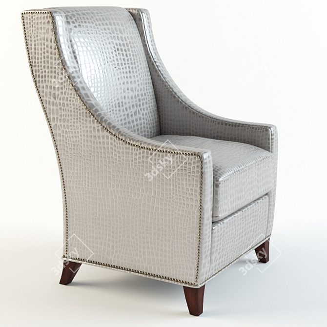 Flexsteel Deft Chair 3D model image 1