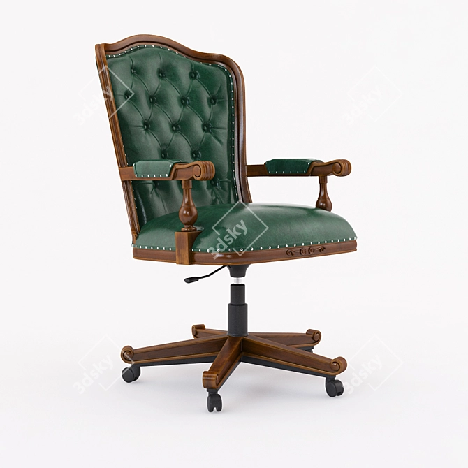 ErgoMax Office Chair (MSM.52) 3D model image 1