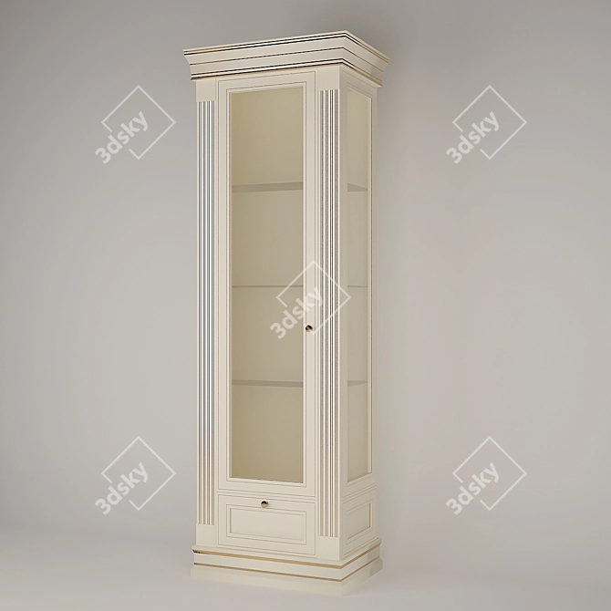 Classy Classic Showcase 3D model image 1