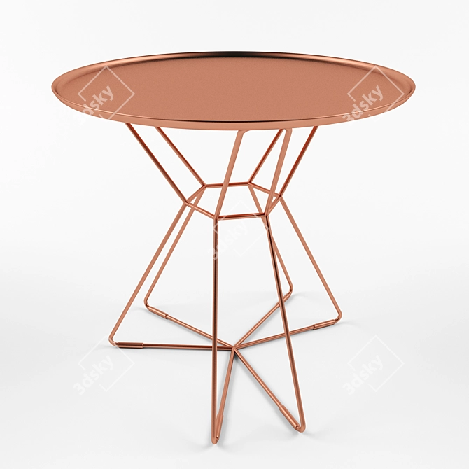 Ligne Roset FALDA: Modern, Minimalistic Tables 3D model image 1