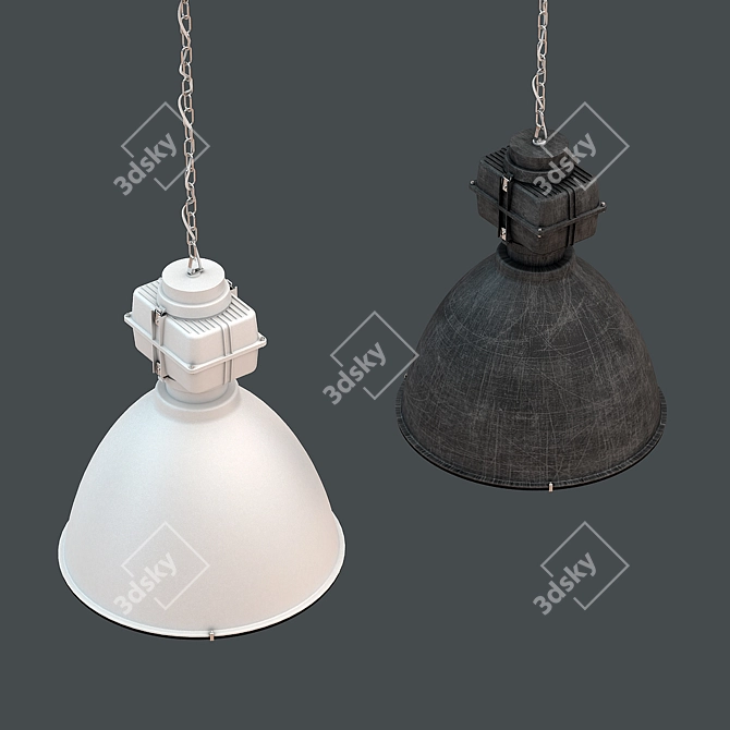 LOFT A5014SP-1BG Pendant Light 3D model image 2