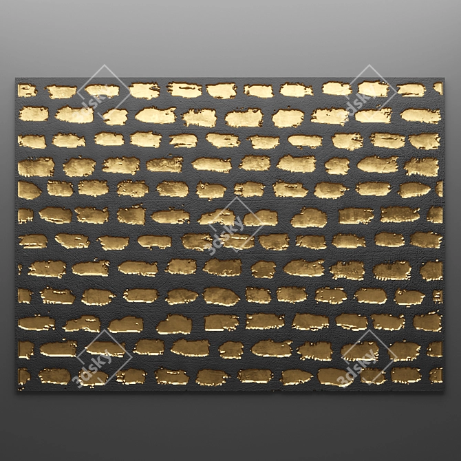 Wall Panel Decor 3D model image 1