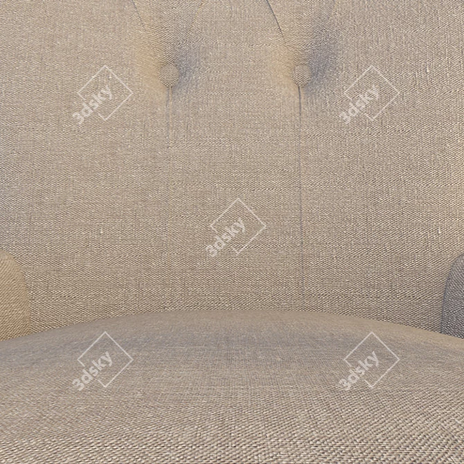 Elegant Mary Chair | Stylish Seating Solution 3D model image 2