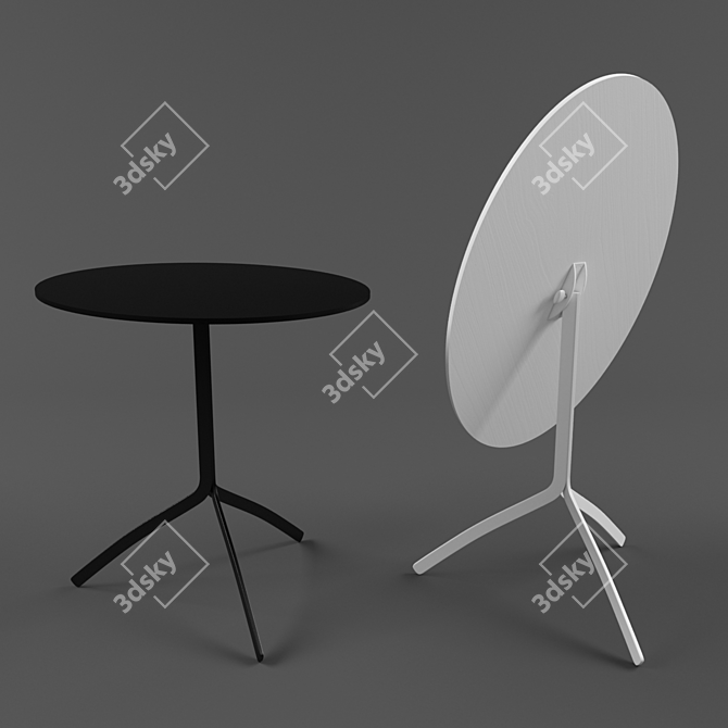 Elegant NOOMI Armchair 3D model image 2