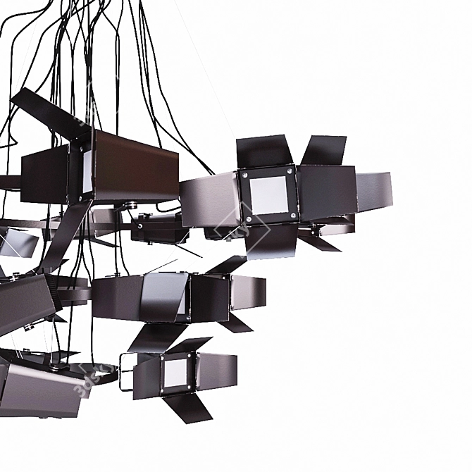 Elegant Suspension Lighting: Bordarmaturer Cosmorelax 3D model image 3