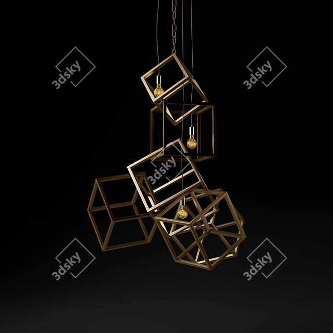 Nash RH Pendant Light 3D model image 2