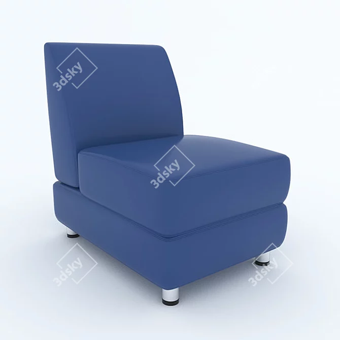 Matrix Sectional Sofa 3D model image 1