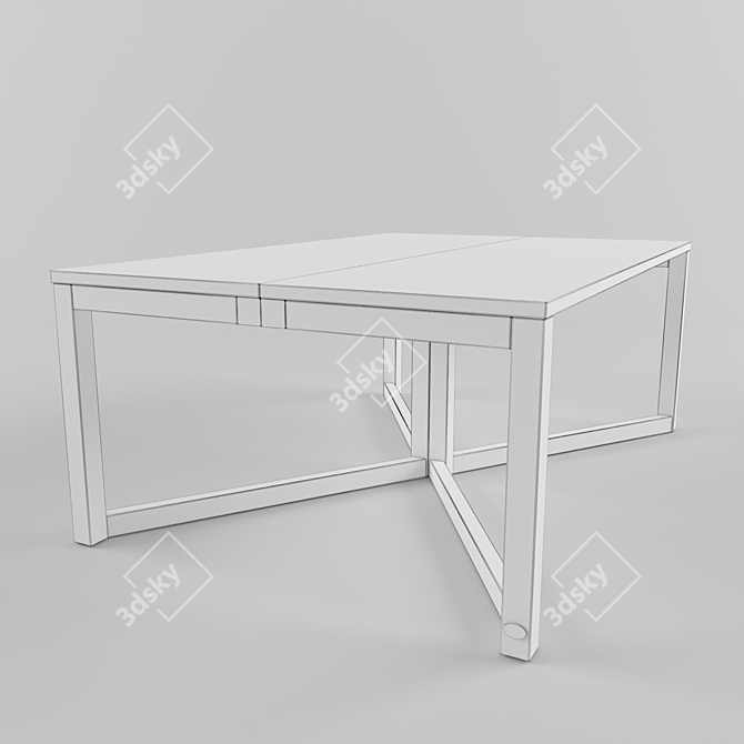 Modern Coffee Table FIRST - Stylish Design 3D model image 3