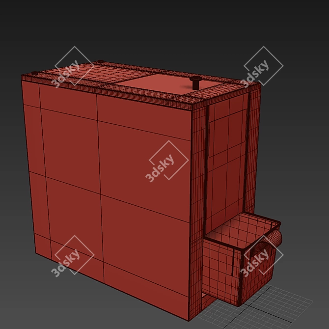 Professional Ice Crusher for Bars and Restaurants 3D model image 3