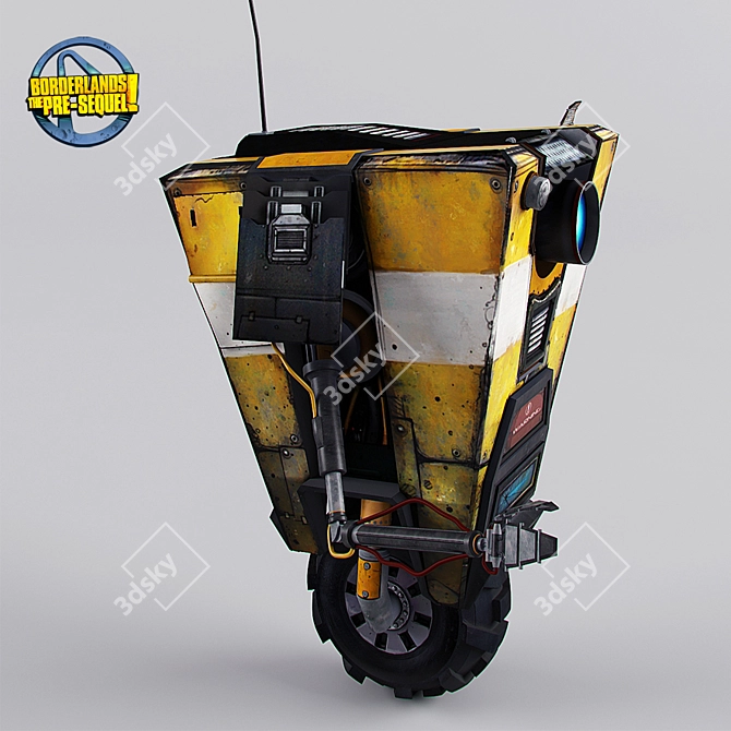 Hyperion Claptrap: The Enthusiastic Loneliness 3D model image 2