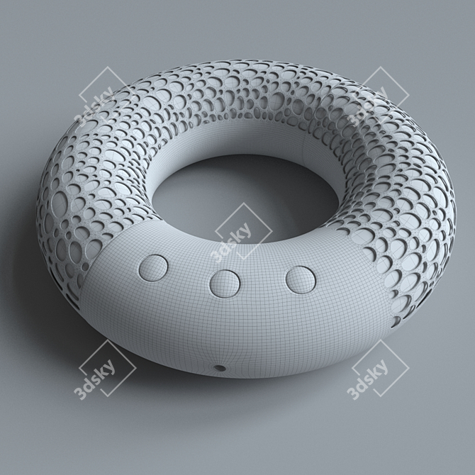 Portable Bluetooth Speaker 3D model image 3