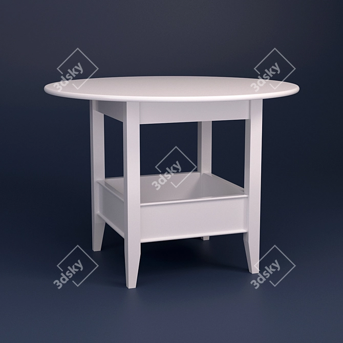 Combo Bin Play Table & Porter Chair 3D model image 2