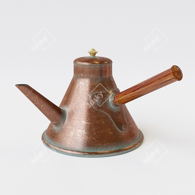 Copper Brew: Vintage and Modern 3D model image 1